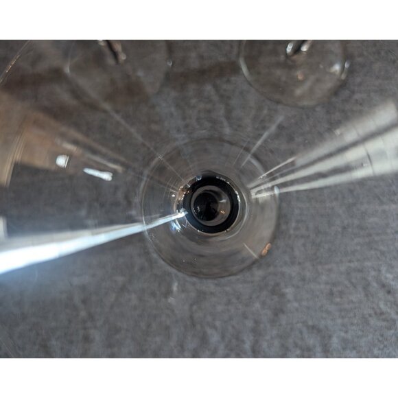 Orrefors "Intermezzo" Black Martini Glasses, Set of 3 - Picture 3 of 9